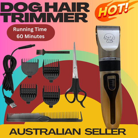 Dog Clipper Comb Set Hair Trimmer Blade Cat Pet Grooming Horse Cordless Electric