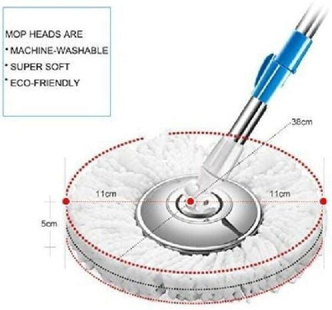 360° Spinning Dry Magic Mop