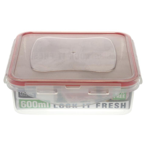 Container Lock It Fresh Food Square 600ml