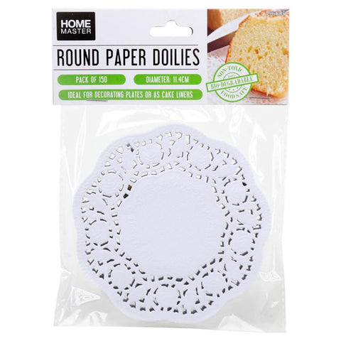 Doilies Round Paper 11.4cm 150pc