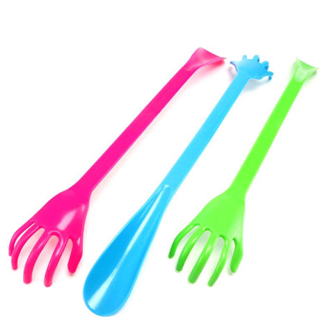 Back Scratcher & Shoe Horn Plastic 49cm