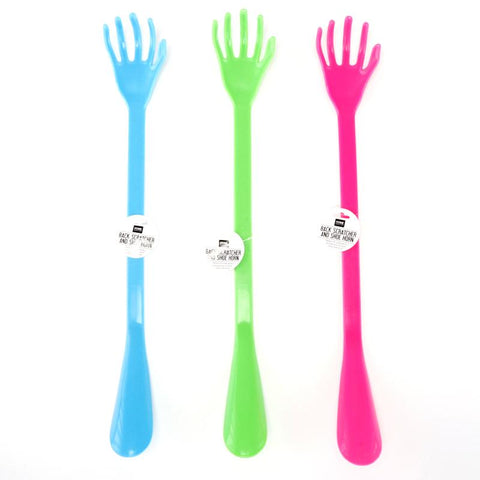 Back Scratcher & Shoe Horn Plastic 49cm