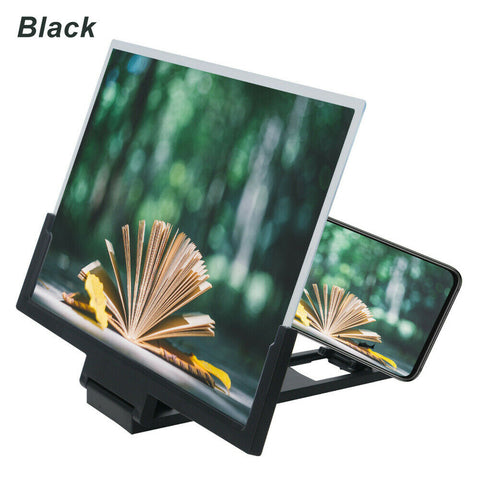 14" Folding Screen Magnifier 3D Amplifier Stand Mobile Phone Adjustable HD Video