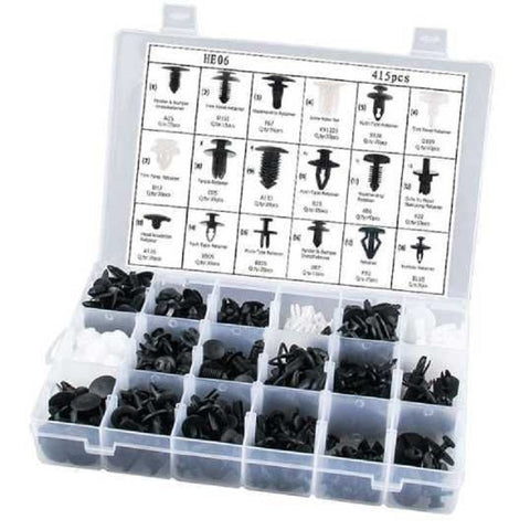 415Pcs Push Retainer Kit