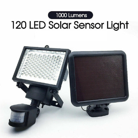 120 LED Outdoor Garden Solar Motion Sensor Lights Security Lamp Floodlight