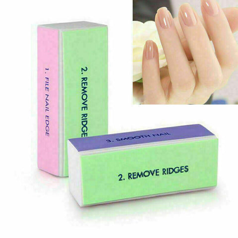 4 Way Nail Art Buffer Buffing Block Sanding File Shiner Shape Manicure Tool