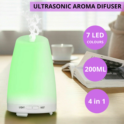 Essential Oil Humidifier Ultrasonic Air Diffuser Aroma Aromatherapy Air Purifier