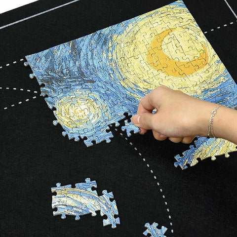 1500PCS Jigsaw Puzzle Roll Up Mat