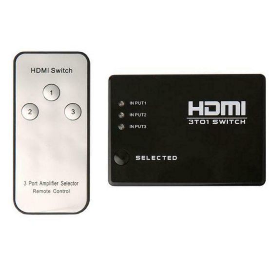 3 in 1 Out HDMI Switch Splitter Box