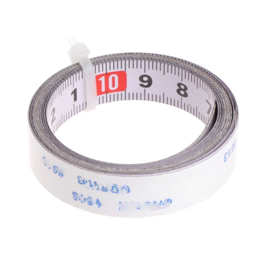 1 Meter Self-Adhesive Measuring Tape with Adhesive Backing Right To Left Reading