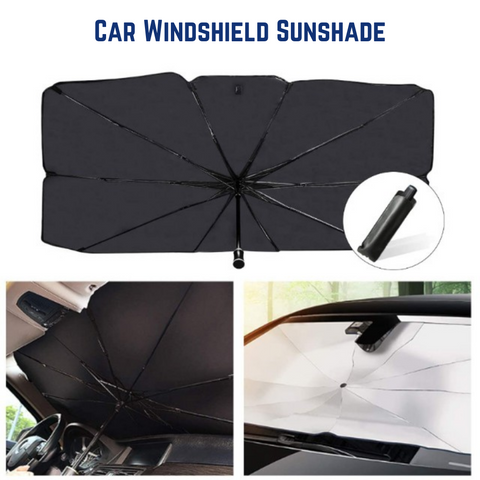 Foldable Car Windshield Sunshade Front Window Cover Visor Sun Shade Umbrella - L