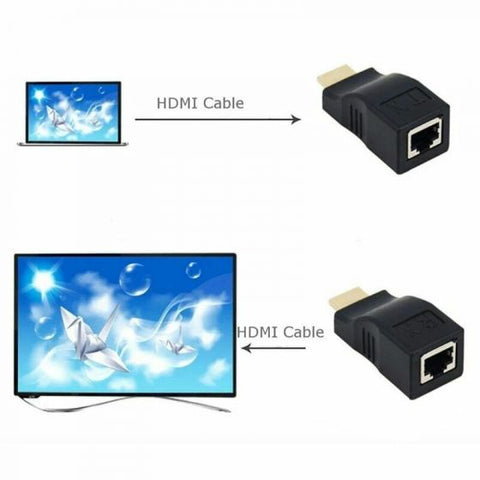 30m HDMI Extender by CAT 5e/6