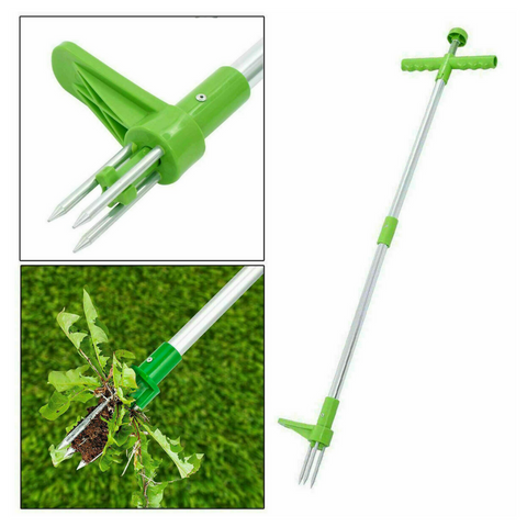 Weed Puller Weeder Twister Twist Pull Garden Lawn Root Killer Remover Tool