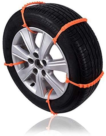 10 Pcs Anti-Skid Car Cable Tire Emergency Traction Mud Snow Chains for SUV Car Driving