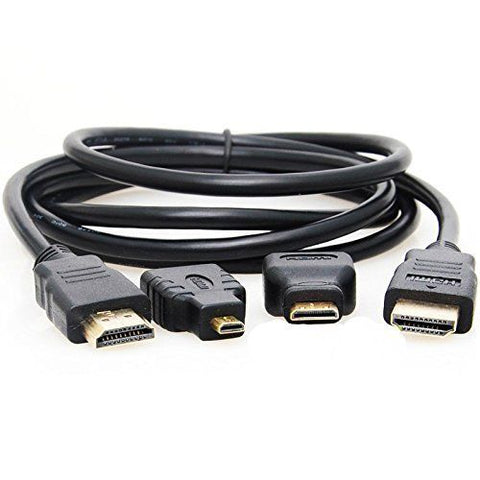 3 in 1 HDMI to HDMI Cable