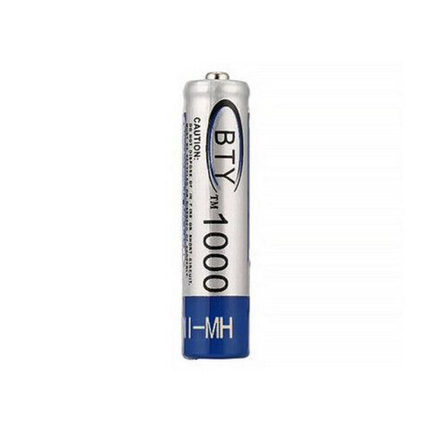 4pcs 1000mAh AAA Rechargeable Battery NI-MH 1.2V Recharge Batteries