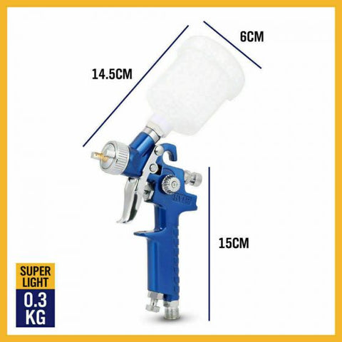 0.8MM Nozzle Professional HVLP Mini Air Paint Spray Gun