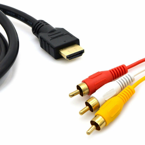 1.5 M HDMI Male to 3 RCA Video Audio Converter Cable