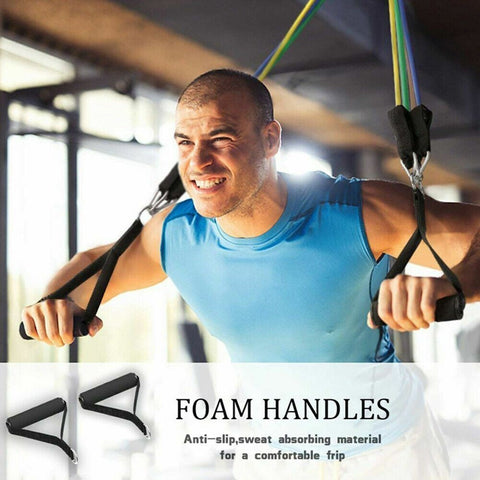 13 PCS Fitness Resistance Band Set