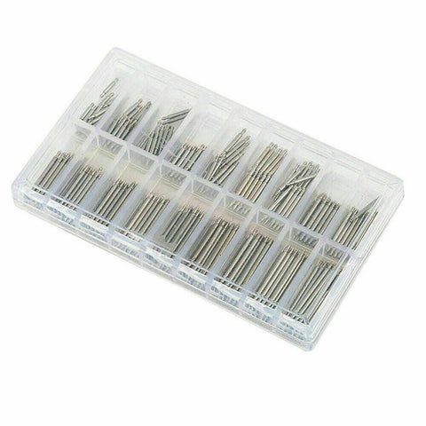 404Pcs WATCH REPAIR KIT Back Case Pin Link Spring Strap Remover Opener Tool Set