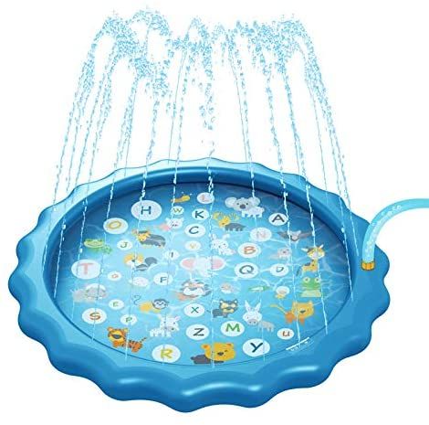 68" Inflatable Splash Play Mat