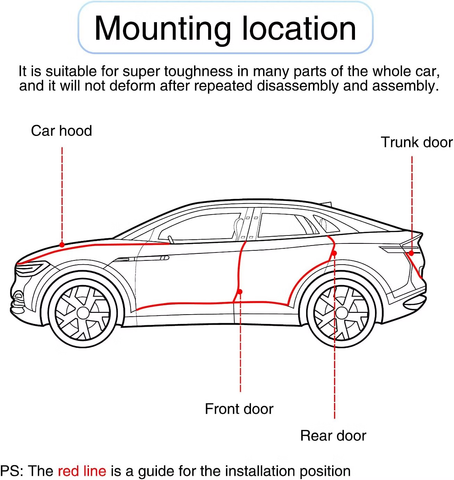 3M Car Door Edge Protector