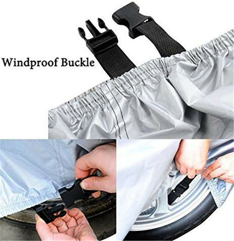 L-XXXL Waterproof Outdoor Motorcycle Motorbike Cruiser Scooter Motor Bike Cover