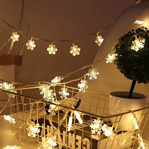 20/40 LED Warm Cool White Party Christmas String Lights Outdoor Garden Decor