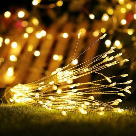 2Pcs FIREWORKS 120 LED String Lights