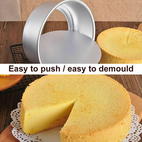 4/5/6/8 Inch Cake Mold Round DIY Cakes Pastry Mould Baking Tin Pan Reusable