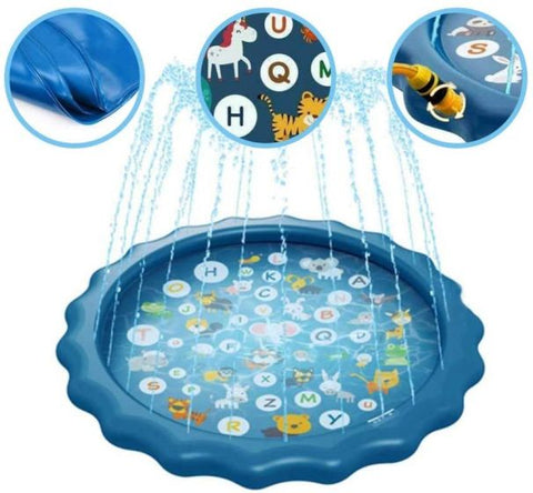 68" Inflatable Splash Play Mat