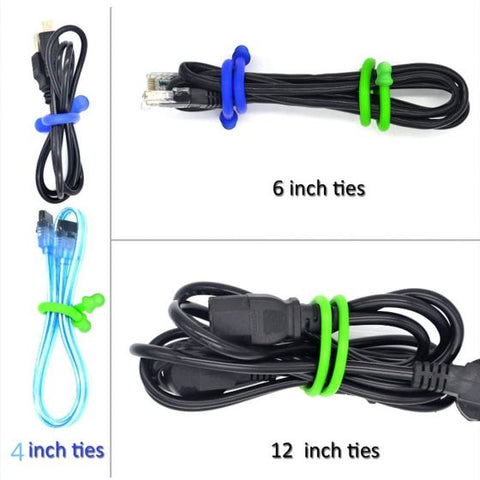 24 Silicone Cable Tie