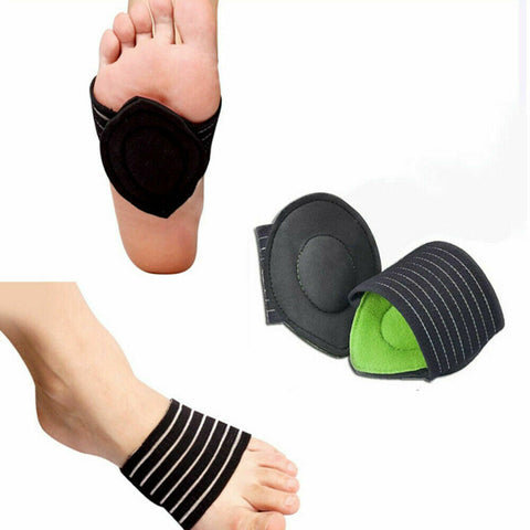 1/2pair Foot Heel Pain Relief Plantar Fasciitis Insole Pads & Arch Support Shoes