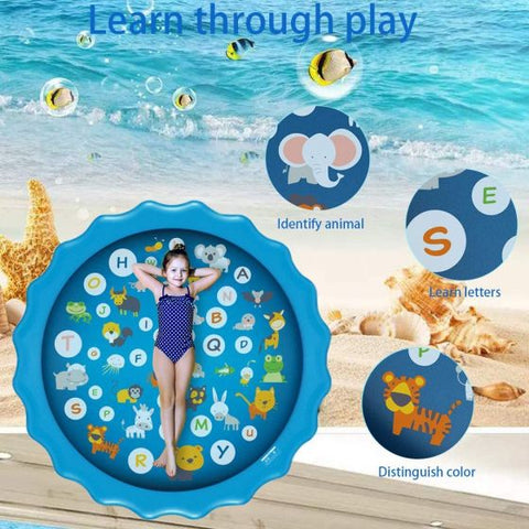 68" Inflatable Splash Play Mat