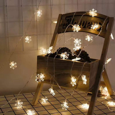 20/40 LED Warm Cool White Party Christmas String Lights Outdoor Garden Decor