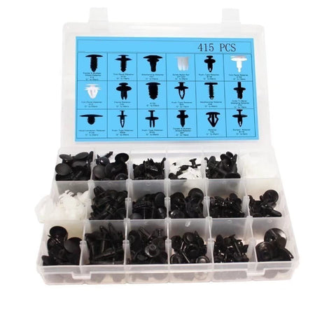 415Pcs Push Retainer Kit