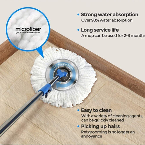 360° Spinning Dry Magic Mop