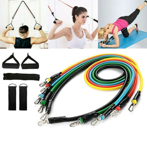 13 PCS Fitness Resistance Band Set