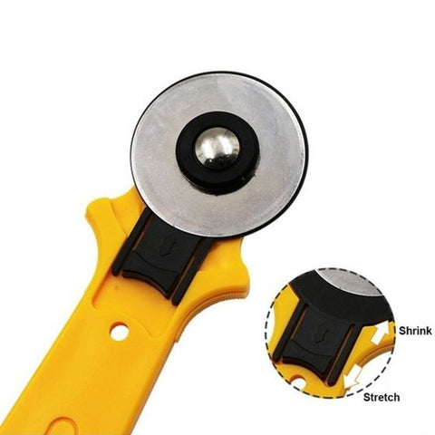 28mm Wheel Rotary Cutter Quilting Sewing Roller Fabric Round Cutting Craft Tools