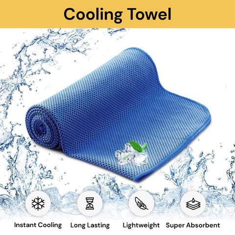 2pcs Instant Cooling Towel