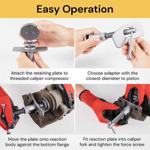 23pcs Disc Brake Tool Kit