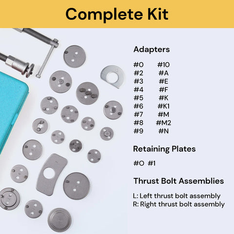 23pcs Disc Brake Tool Kit