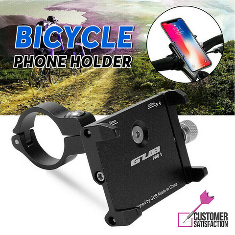 Mobile Phone Holder 360° Rotation Mount Alloy for Motorcycle Bicycle Bike