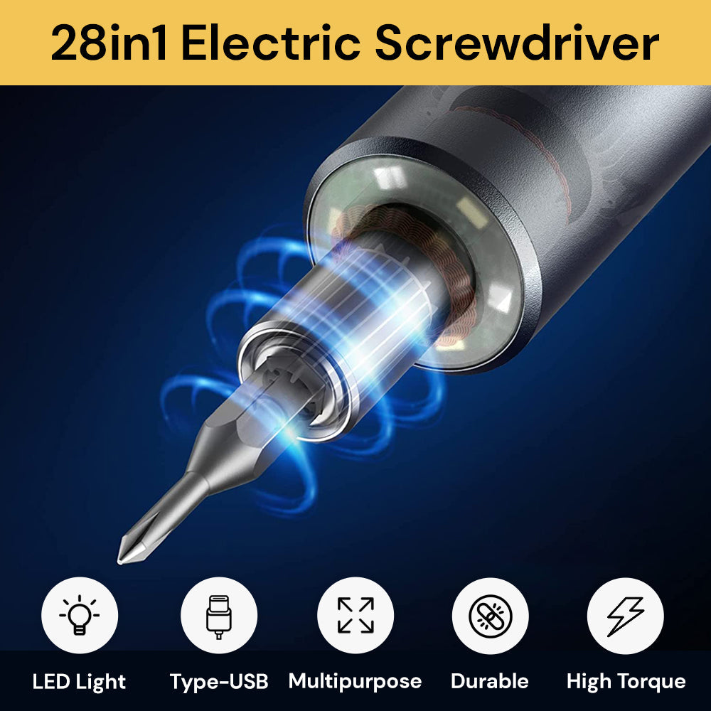 28in1 Electric Screwdriver