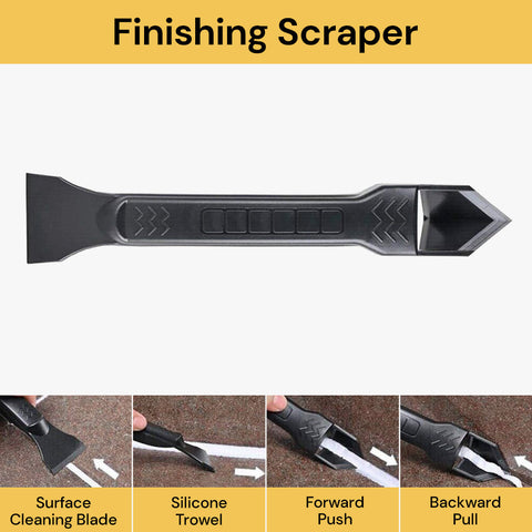 5in1 Caulk Nozzle Applicator Finishing Tool