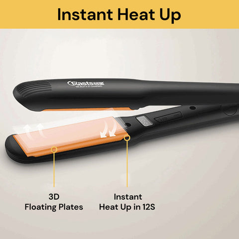 2in1 Ceramic Hair Straightener and Curling Iron