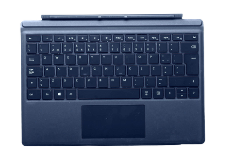 Microsoft Surface Pro Signature Type Cover (Cobalt Blue) - European Keyboard