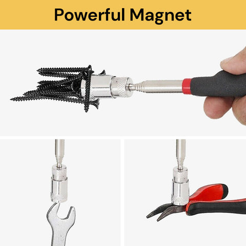 5 Pcs Telescopic Adjustable Magnetic Pick Up Tools