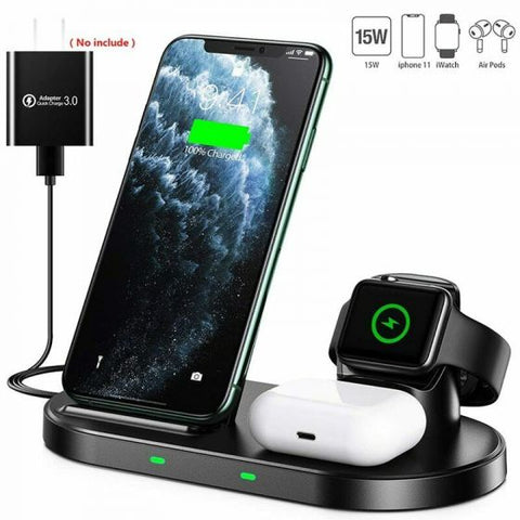 3 In 1 Desktop Wireless Charger