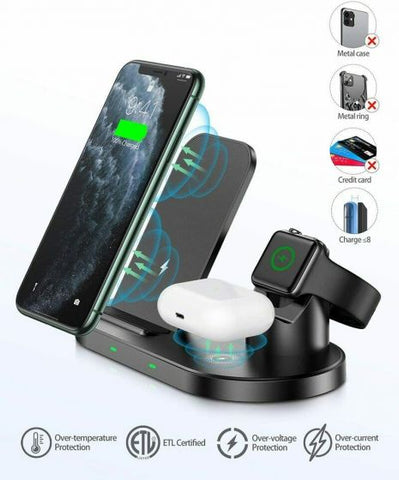 3 In 1 Desktop Wireless Charger